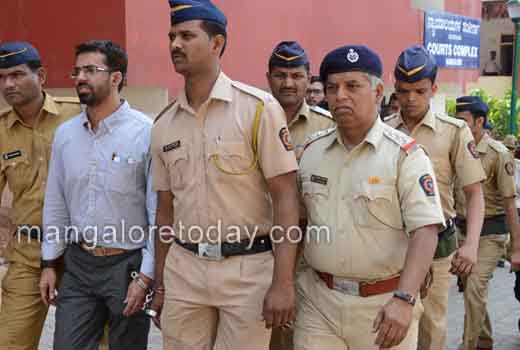 Suspected terrorists brought to city by Mumbai police in mangalore 1